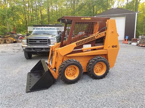 case 1840 skid steer loader|case 1840 quick attach.